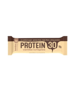BOMBUS PROTEIN 30% baltyminis batonėlis su vanile ir traškučiais, 50 g