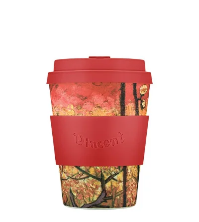 Ecoffee Cup daugkartiniai medžio pluošto puodeliai Vincent Van Gogh