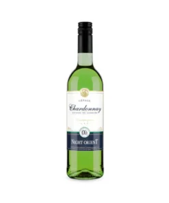 NIGHT ORIENT nealkoholinis sausas baltas Chardonnay, 750 ml