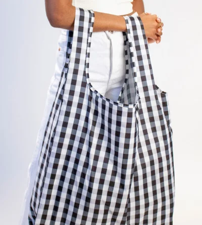 KIND BAG daugkartinio naudojimo maišelis Gingham (extra large), vnt.