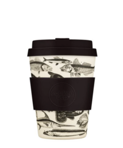 ECOFFEE CUP daugkartinis puodelis Toolondo Fishman, 350 ml